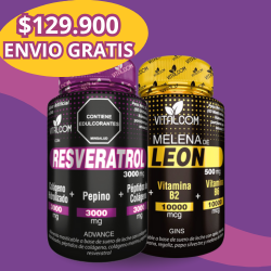 Resveratrol + Melena de leon X $129.900